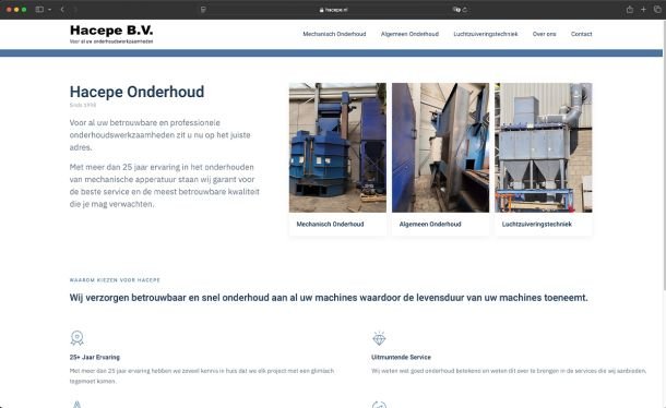 Ghekko Website Design: Hacepe